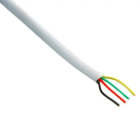 Telefoonkabel, per meter 4 x 0,5 mm²