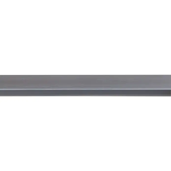 H-profiel Alu 200 cm - l x b x h: 200 cm x 30 mm x 10 mm, Aluminium, Grijs - Close-up