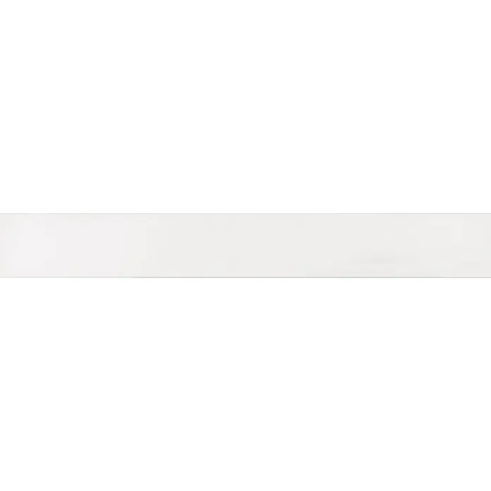 Afdekprofiel 260 cm - l x b x h: 260 cm x 30 mm x 2 mm, Kunststof, Wit - Close-up