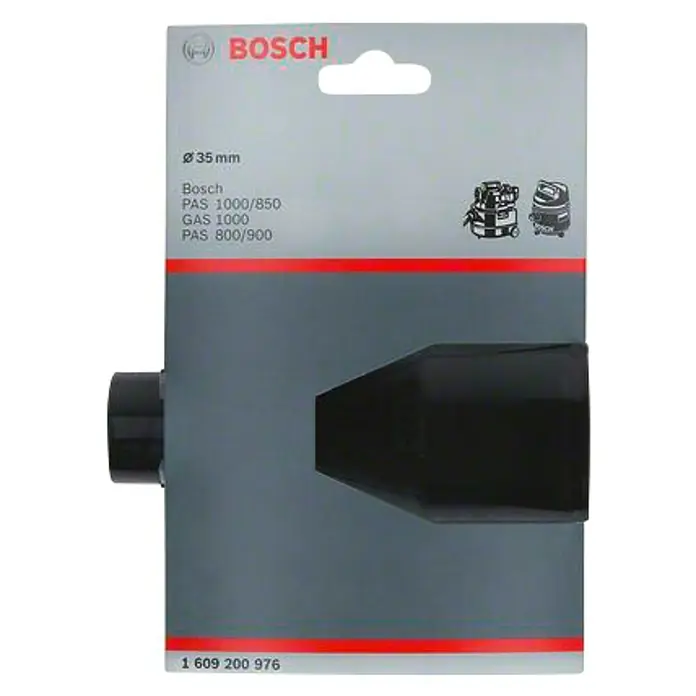 Bosch Adaptador de aspiración - Plástico, Específico para: Sierras circulares manuales Bosch PKS 46 - 66 - Vista frontal