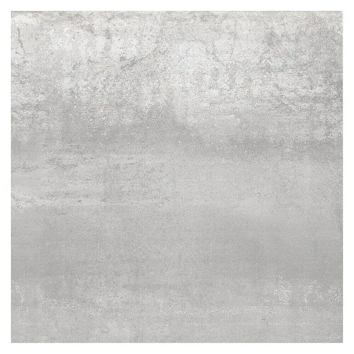 Oxyd Feinsteinzeugfliese Oxyd - 60 x 60 cm, Silbergrau, Schimmernd - Draufsicht