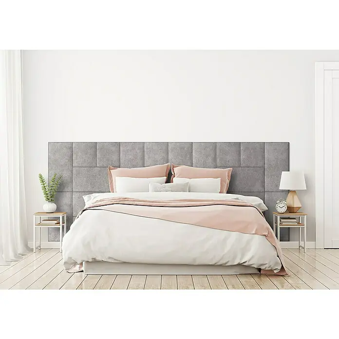 Fllow Deko-Wandpolster Set Preston A2 - 270 x 150 cm, Beige - Stimmungsaufnahme