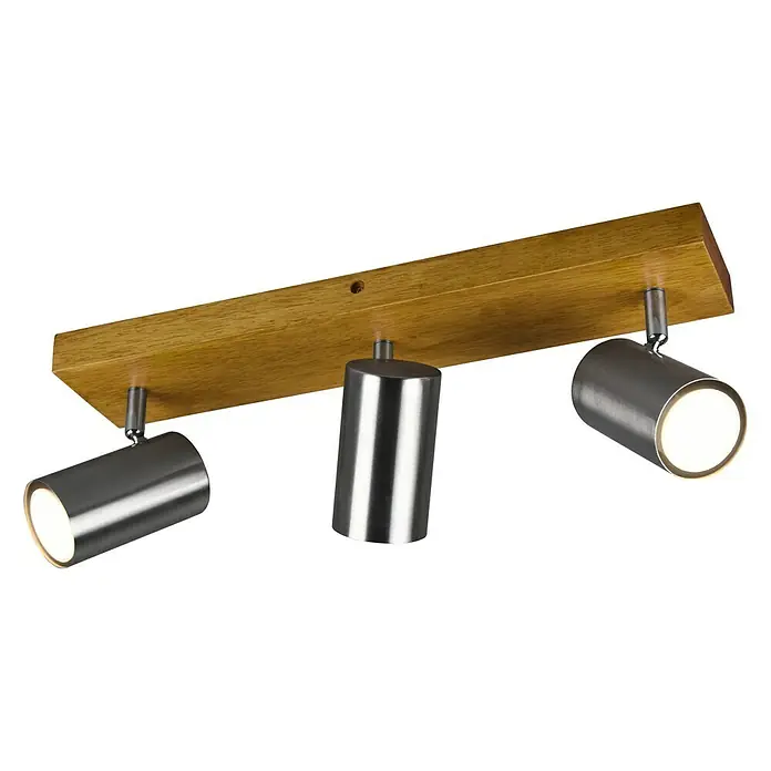 Trio Lighting Marley Regleta - 45 W, L x An x Al: 9 x 44 x 16 cm, GU10, 3 ud. - Vista angular