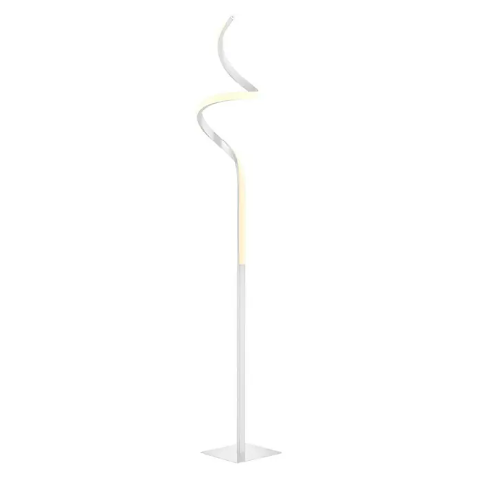 Trio Lighting Lámpara de pie LED Course - 11 W, Altura: 145 cm, Blanco, Blanco neutro - Vista frontal