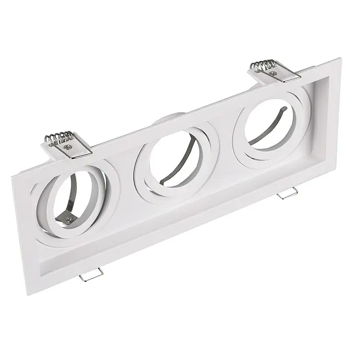 Trio Lighting Foco empotrable Kenai - 15 W, 3 ud. - Vista angular