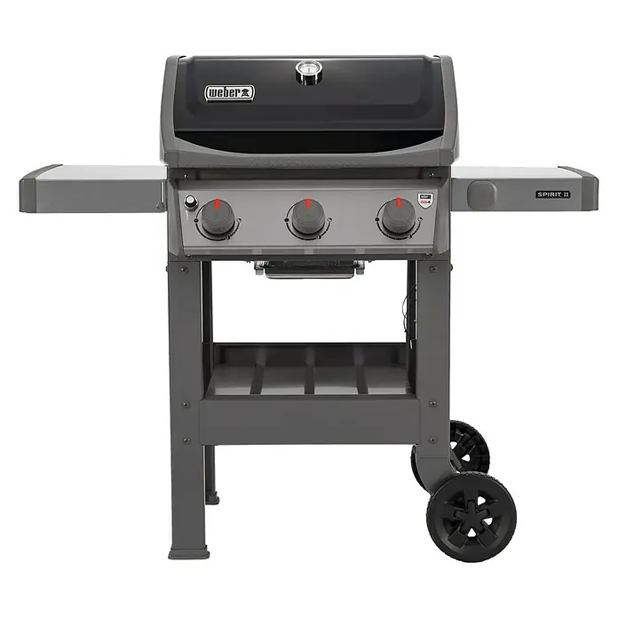 Weber Gasgrill Spirit II E 310 GBS - Anzahl Brenner: 3, Hauptgrillfläche: 60 x 46 cm, 8,79 kW - Vorderansicht