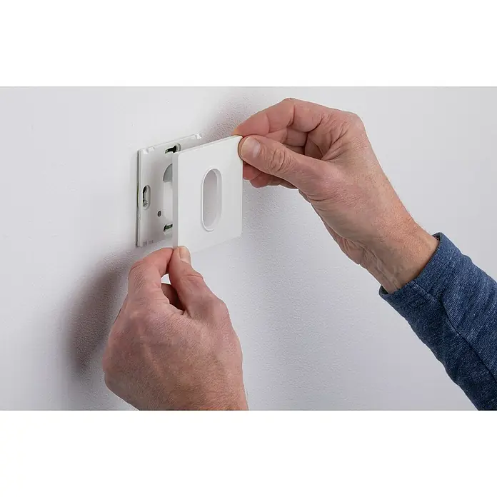 Paulmann LED-Einbauleuchte eckig - 2,7 W, Weiß, L x B: 7,8 x 7,8 cm - Stimmungsaufnahme