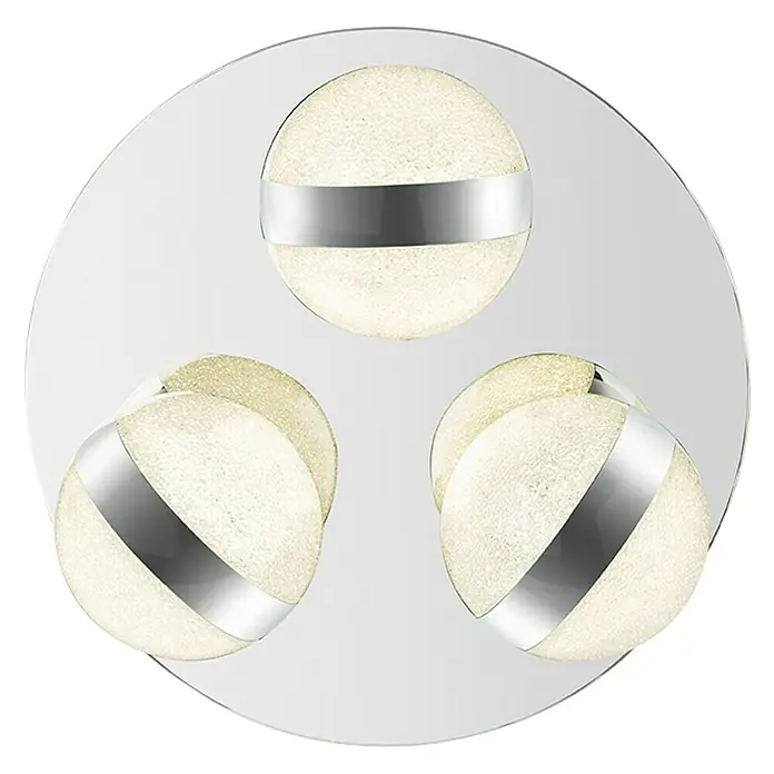 Globo LED-Deckenleuchte Tobias - 10 W, Neutralweiß - Ansicht von unten