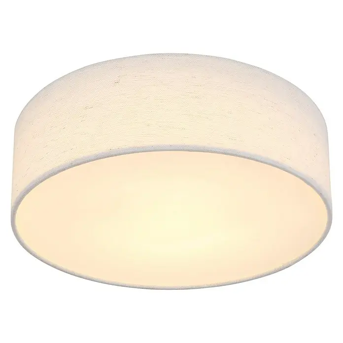 Globo Deckenleuchte rund Ava - 24 W, Ø x H: 400 mm x 12 cm - Ansicht von unten