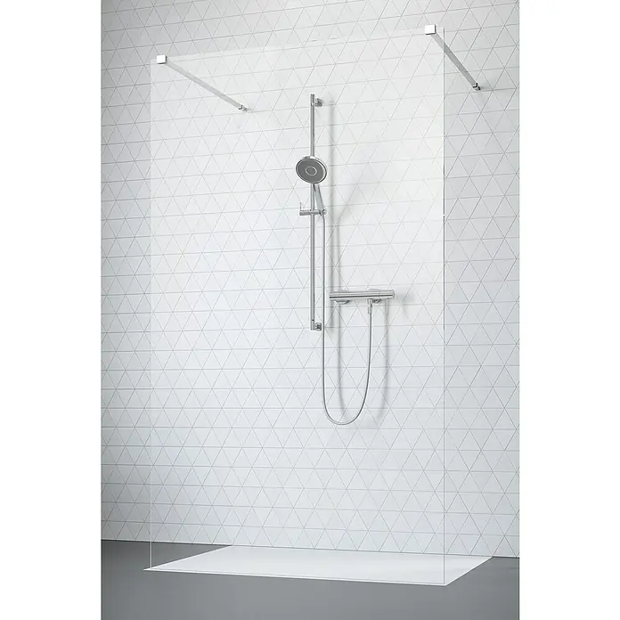 Camargue Vario Tuš stijena XXL - 117 x 200 cm, Premazano, Debljina: 6 mm - Živopisni prikaz