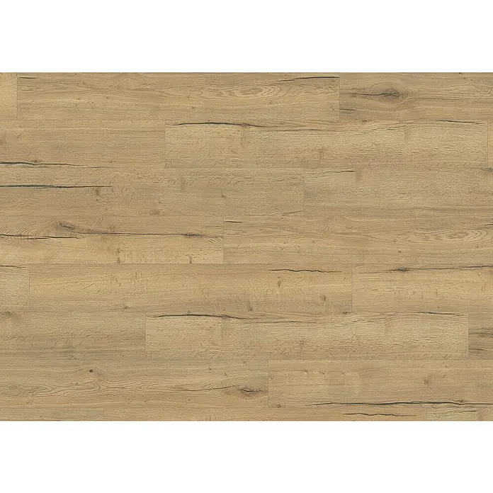 Egger Home Aqua+ Laminat Creston hrast prirodni - 1.292 x 193 x 8 mm, Rustikalni pod - Detaljan prikaz
