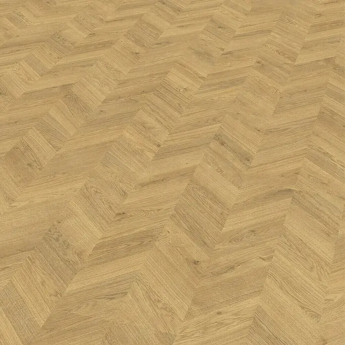 Egger Home Laminat Weinburg Eiche hell - 1.292 x 327 x 8 mm, Fischgrät - Detailaufnahme