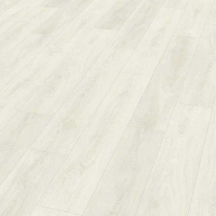 Egger Home Laminat Toscolano Eiche weiß - 1.292 x 193 x 8 mm, Landhausdiele - Detailaufnahme