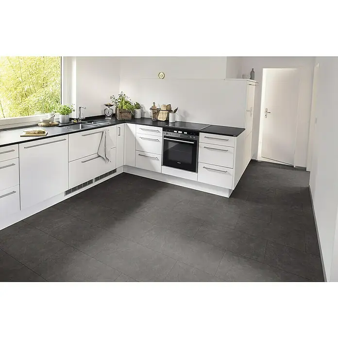 Egger Home Handmuster Schiefer anthrazit - 350 x 230 x 8 mm, Steinoptik - Stimmungsaufnahme