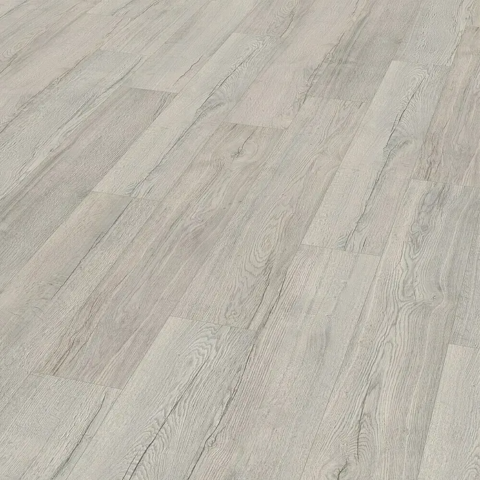Egger Home Laminat Elva Eiche grau - 1.292 x 193 x 10 mm, Landhausdiele - Detailaufnahme