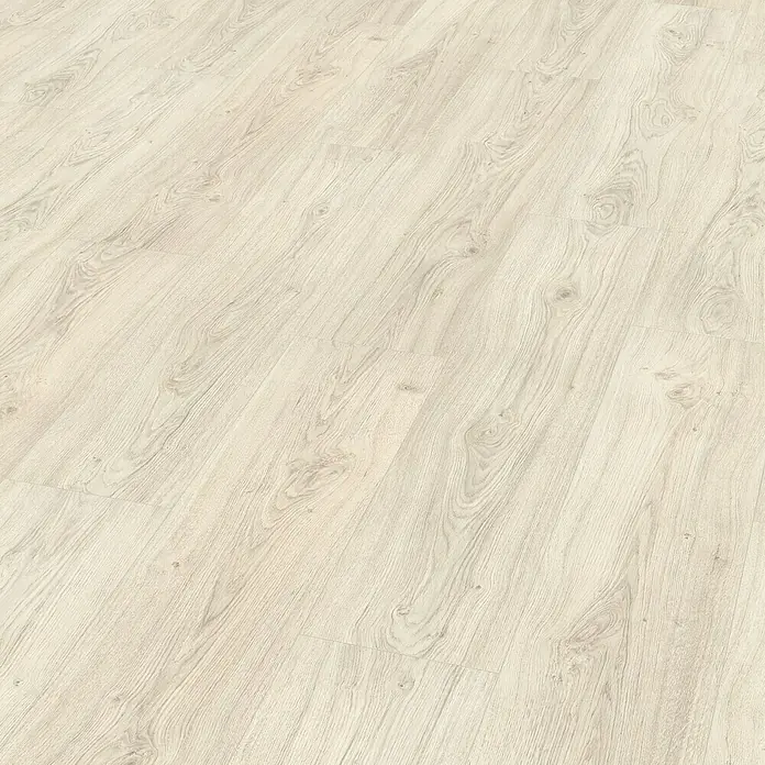 Egger Home Laminat Matera Eiche weiß - 1.292 x 246 x 8 mm, Landhausdiele - Detailaufnahme