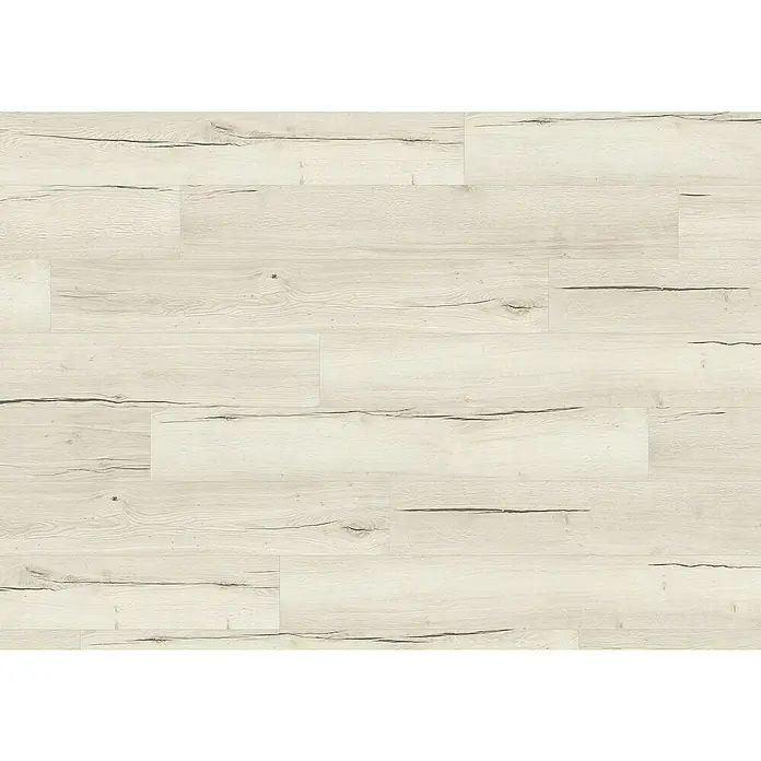 Egger Home Aqua+ Laminat Creston hrast bijeli - 1.292 x 193 x 8 mm, Rustikalni pod - Detaljan prikaz