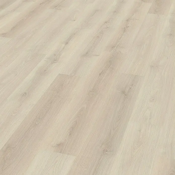 Egger Home Laminat Kolpino Eiche weiß - 1.292 x 193 x 8 mm, Landhausdiele - Detailaufnahme