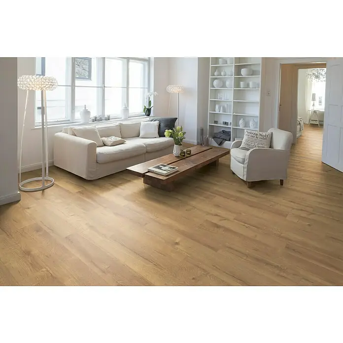 Egger Home Laminat Dunino Eiche natur - 1.292 x 193 x 7 mm, Landhausdiele - Detailaufnahme