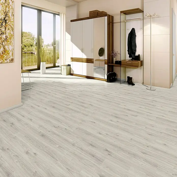 Laminat Taronga hrast - 1.292 x 193 x 7 mm, Rustikalni pod - Živopisni prikaz