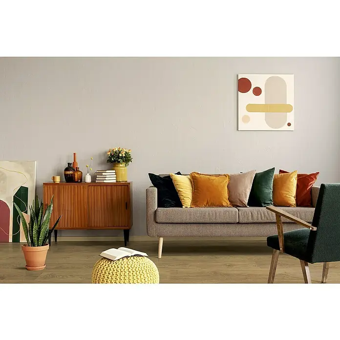 Egger Home Laminat Matera Eiche Honig - 1.292 x 193 x 8 mm, Landhausdiele - Stimmungsaufnahme