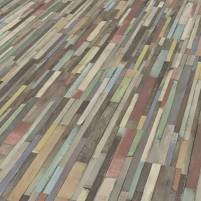 Egger Home Laminat Dimas Wood bunt - 1.292 x 193 x 7 mm, Mehrstab - Detailaufnahme