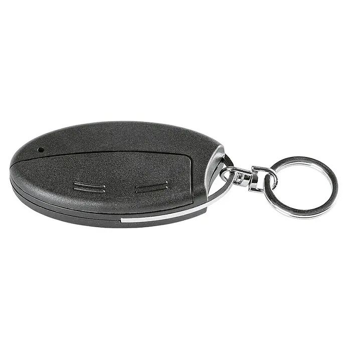 Homematic IP Funkfernbedienung HmIP-KRCK - Passend für: Homematic IP Türschlossantrieb, Schwarz, 75 x 38 x 14 mm - Diagonale Ansicht