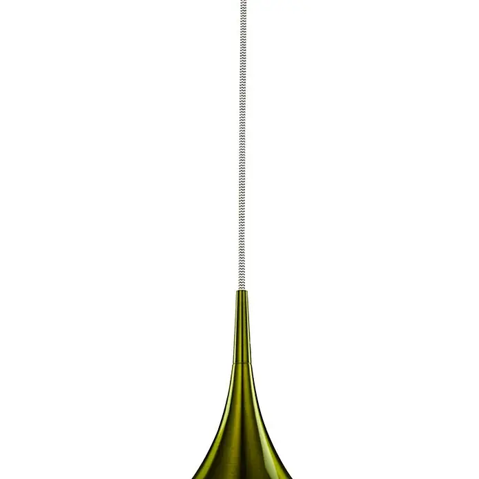 Searchlight Pendelleuchte Vibrant - 60 W, L x B x H: 26 x 26 x 160 cm, Grün, E27, 260 mm - Detailaufnahme