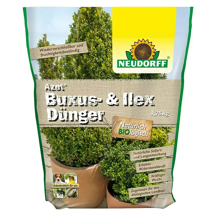 Neudorff Azet Buxusdünger - 1,75 kg - Vorderansicht