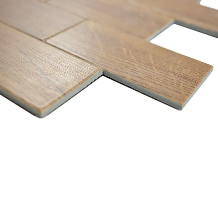 Selbstklebemosaik SAM 4SW8E - 30 x 30 cm, Vinyl, Braun - Detailaufnahme