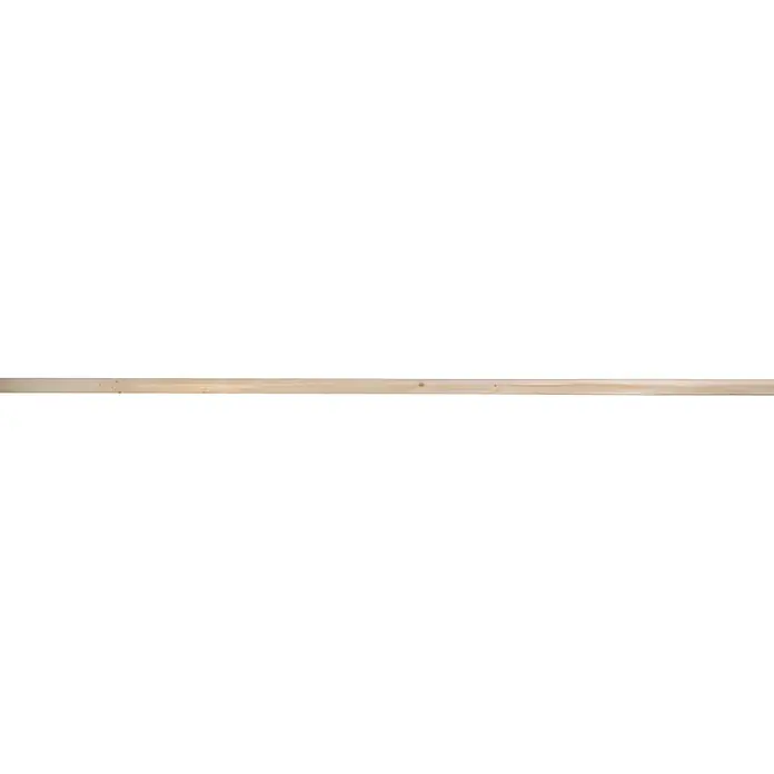 Houten lat Vuren Geschaafd Natuurlijk - l x b x h: 270 cm x 27 mm x 27 mm, Vurenhout, Naturel - Close-up