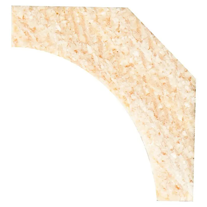 Hollat - 270 cm x 22 mm x 22 mm, Grenen - Bovenaanzicht