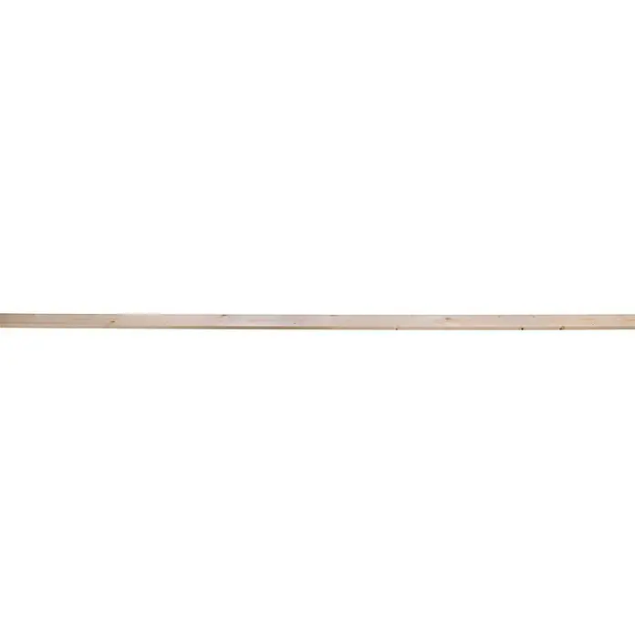 Houten lat Vuren Geschaafd Natuurlijk - l x b x h: 210 cm x 69 mm x 12 mm, Vurenhout, Naturel - Close-up