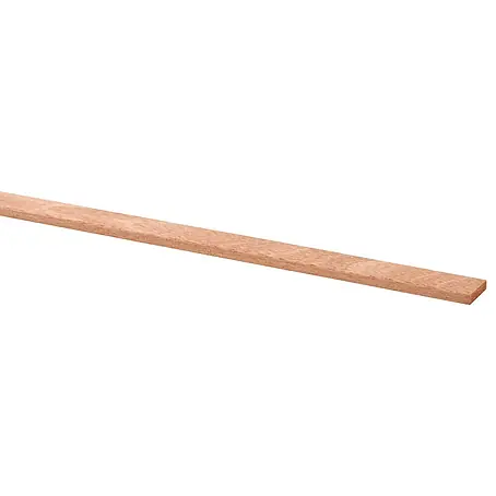 Houten lat Hardhout