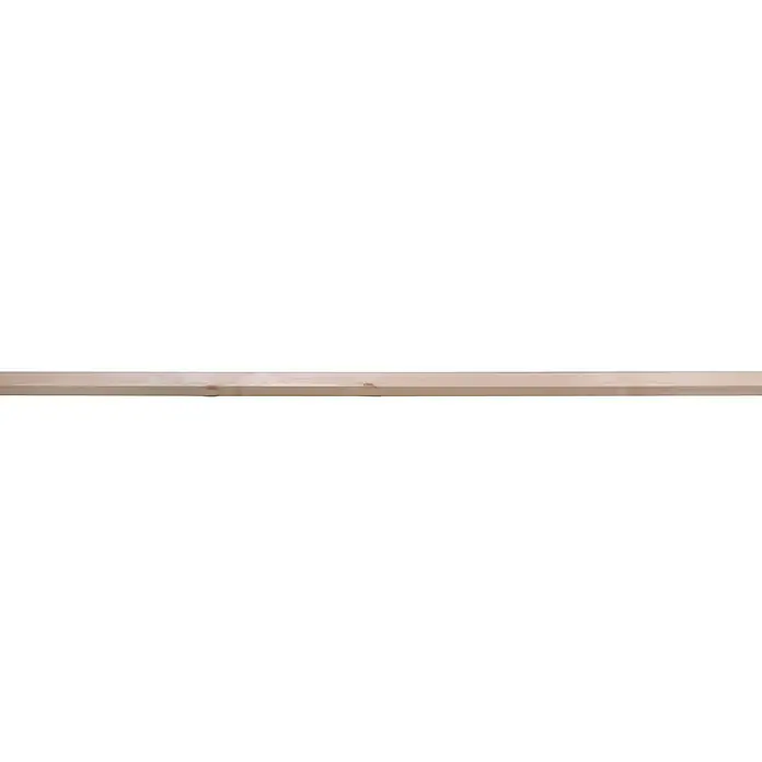 Houten lat Vuren Geschaafd Natuurlijk - l x b x h: 210 cm x 44 mm x 18 mm, Vurenhout, Naturel - Close-up