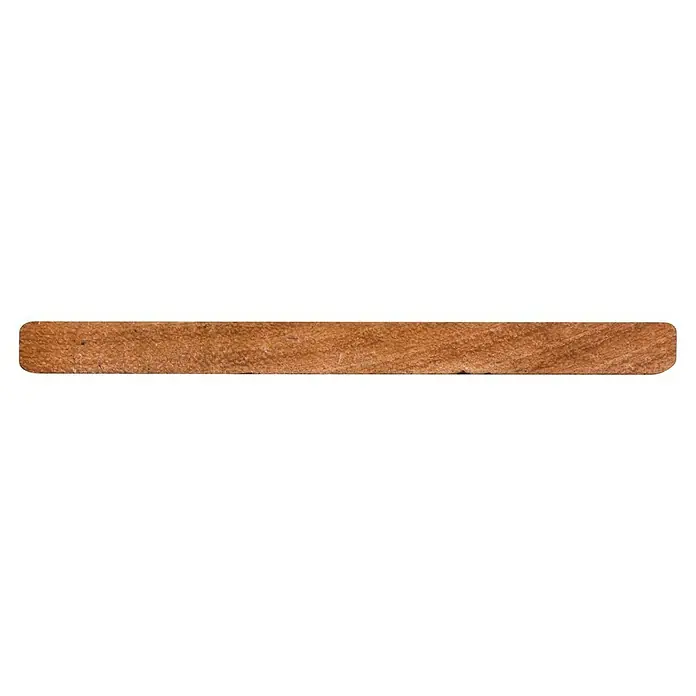 Houten lat Hardhout - l x b x h: 210 cm x 116 mm x 9 mm, Hardhout - Bovenaanzicht