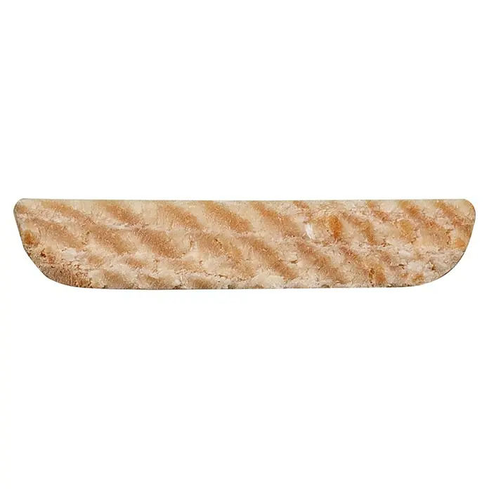 Hoekafdeklijst - Grenen, 270 cm x 22 mm x 4 mm - Bovenaanzicht