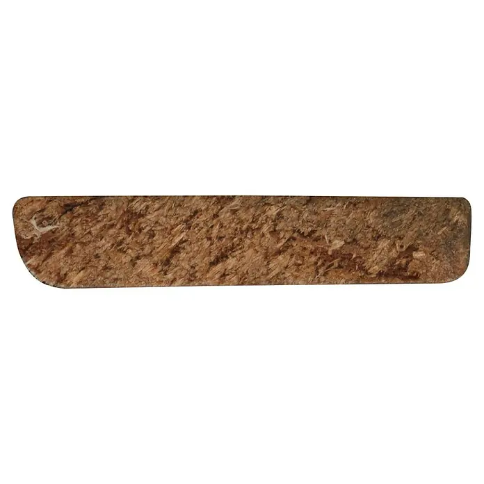 Hoekafdeklijst - Hardhout, 270 cm x 41 mm x 8 mm - Bovenaanzicht