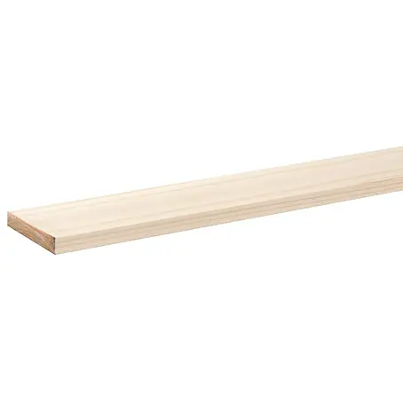 Houten lat Vuren Geschaafd
