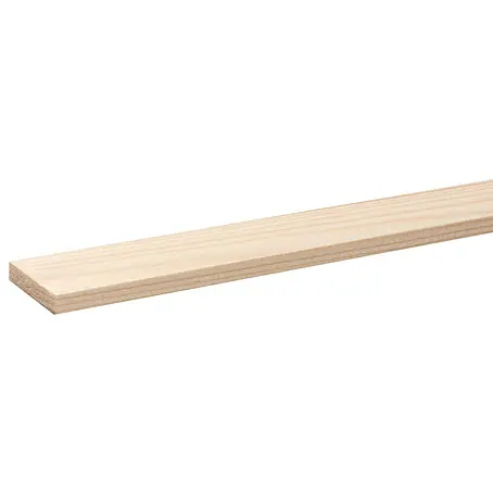 Houten lat Vuren Geschaafd