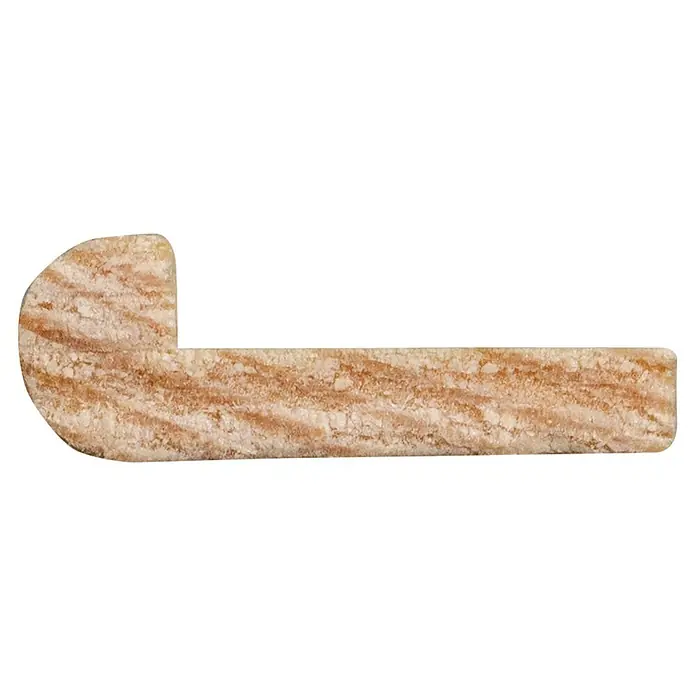 Hoeklijst voor meubelen - 270 cm x 9 mm x 27 mm, Grenen - Bovenaanzicht