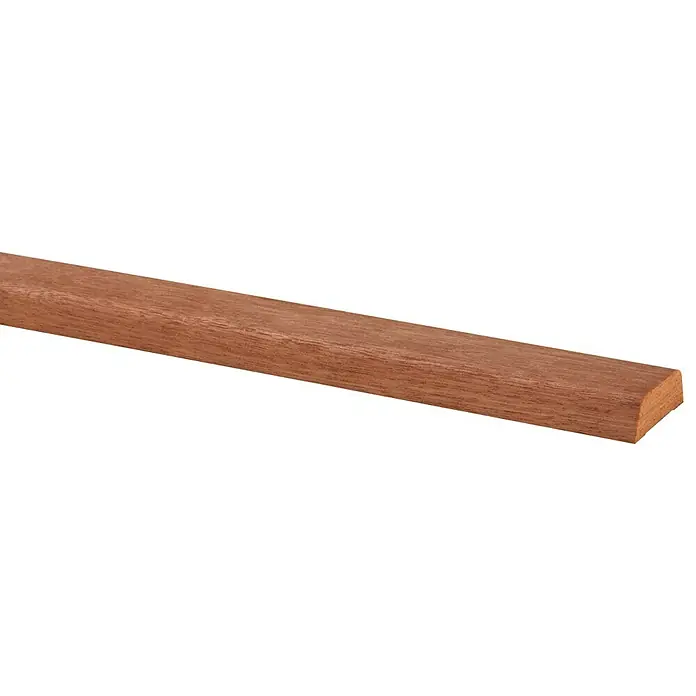 Koplat plint - 270 x 3,7 x 1,2 cm, Naturel, Hout - Close-up