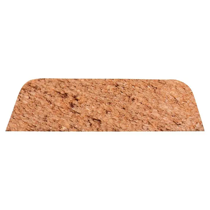 Glaslat Hardhout - 270 cm x 31 mm x 9 mm - Bovenaanzicht