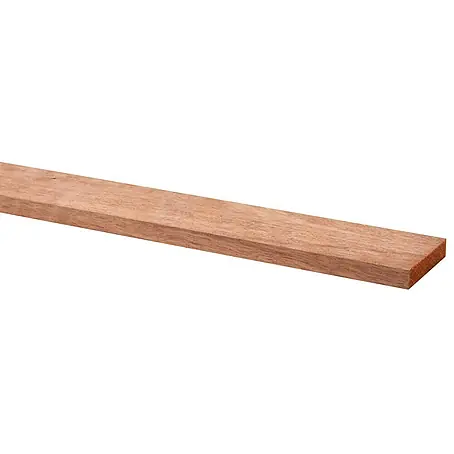 Houten lat Hardhout