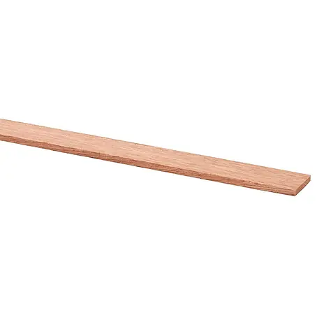 Houten lat Hardhout