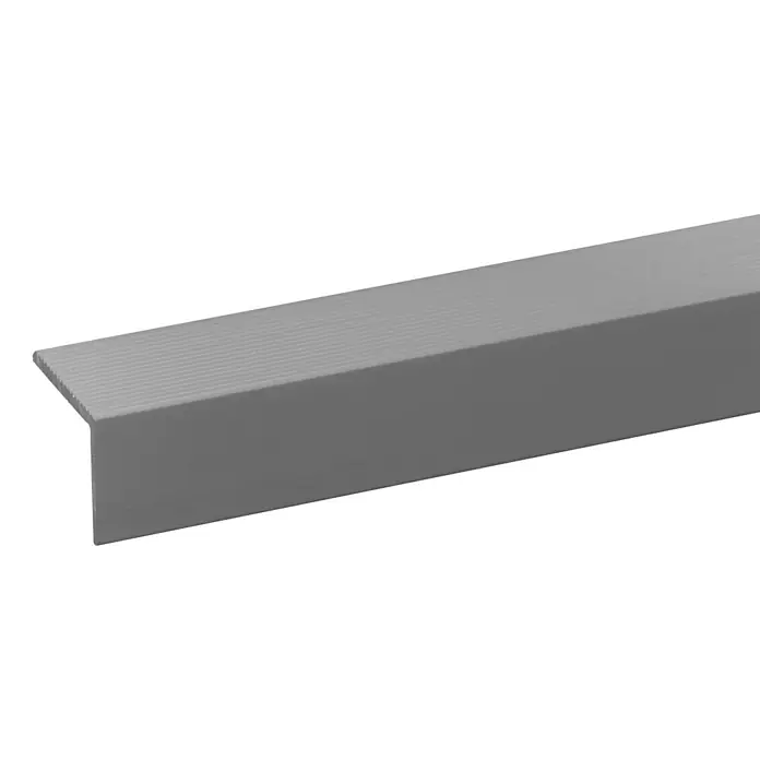 Trapprofiel Antislip traplijst - Aluminium, 200 x 1,75 x 2 cm, Dikte: 2 mm - Close-up