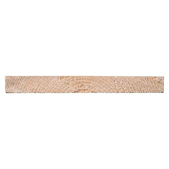Houten lat Vuren Geschaafd Natuurlijk - l x b x h: 270 cm x 117 mm x 12 mm, Vurenhout, Naturel - Bovenaanzicht