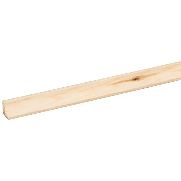 Hollat - 270 cm x 13 mm x 13 mm, Grenen - Close-up