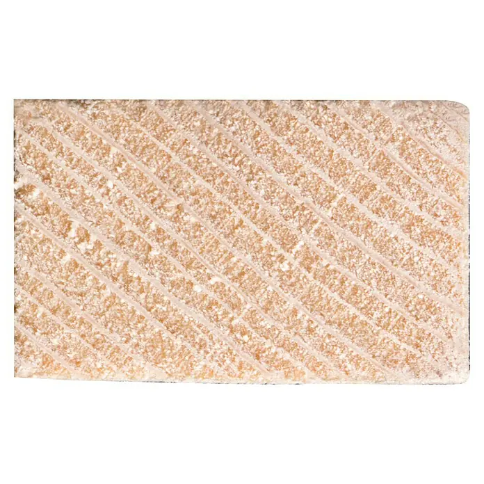 Houten lat met inkepingen - Vurenhout, 210 cm x 18 mm x 29 mm, Keeplat - Bovenaanzicht
