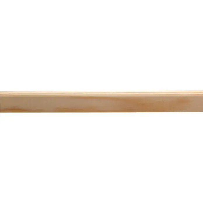 Hoeklijst voor meubelen - 270 cm x 9 mm x 27 mm, Grenen - Close-up